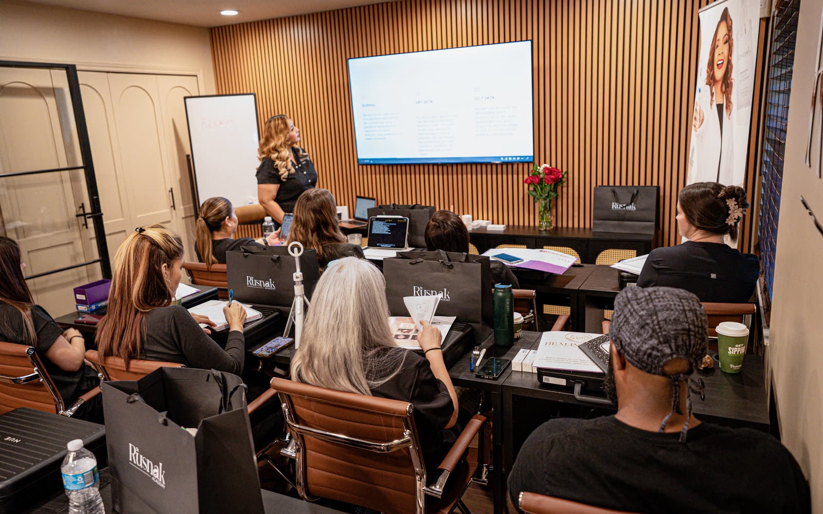 The Academy classroom during the January 2026 cohort